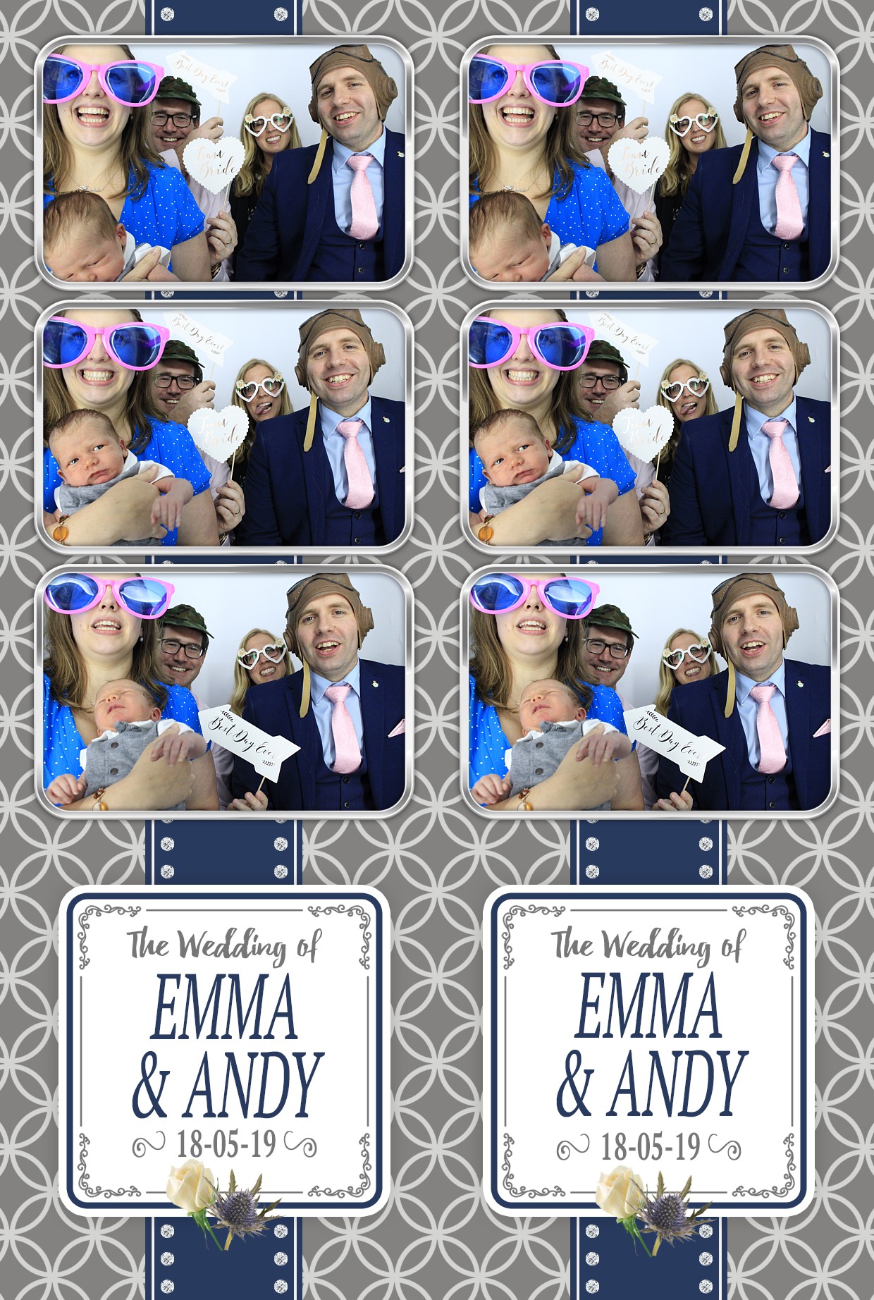 Andy and Emma's Wedding | View more photos from the event at gallery.myphotoboothexperience.co.uk/u/MyPhotoBoothExperienceLtd/Andy-and-Emmas-Wedding